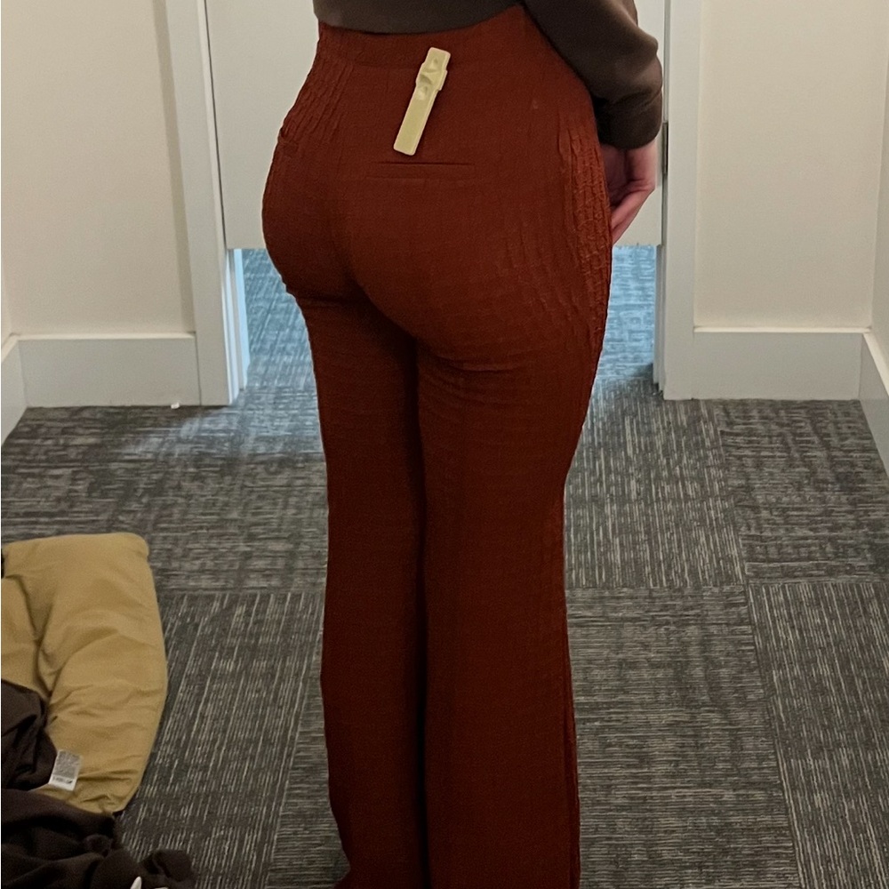 Textured Flare Pants - Picture 3 of 3